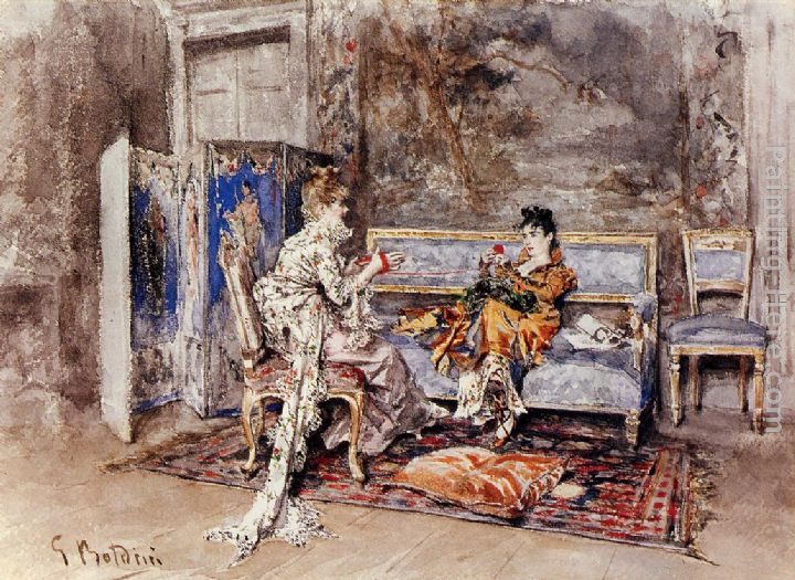 Giovanni Boldini The Conversation
